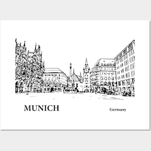 Munich - Germany Posters and Art